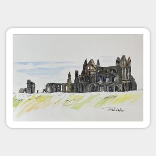 Whitby Abbey - North Yorkshire Sticker